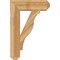 Ekena Millwork Funston Craftsman Rough Sawn Bracket, Western Red Cedar, 6"W x 24"D x 36"H BKT06X24X36FST04RWR - alternate 3